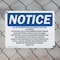 Signmission All Co-Payments Are Collected At The Time, 14 in W x Rectangle, Plastic OS-2PACK-NS-P-1014-L-10090 - alternate 5